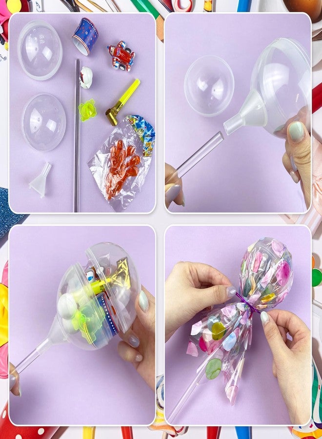 PPXMEEUDC 10 Pack Giant Lollipop Goodie Bags Fun Party Favors Birthday Return Gifts Classroom Prizes Candy Treats for Events - Image 3